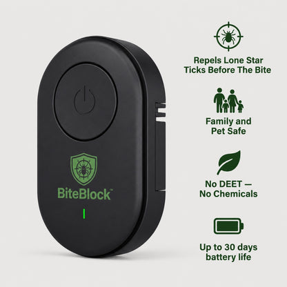 BiteBlock™ — Lone Star Tick Defense Device