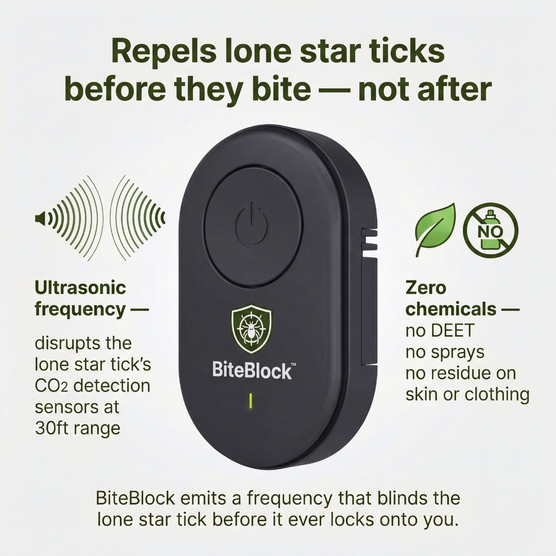 BiteBlock™ — Lone Star Tick Defense Device